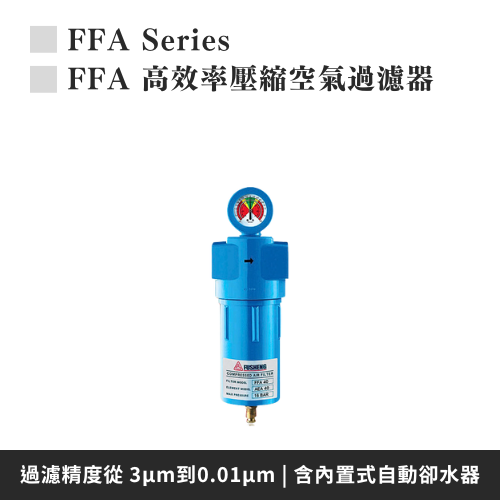 FFA SERIES 高效率空氣過濾器